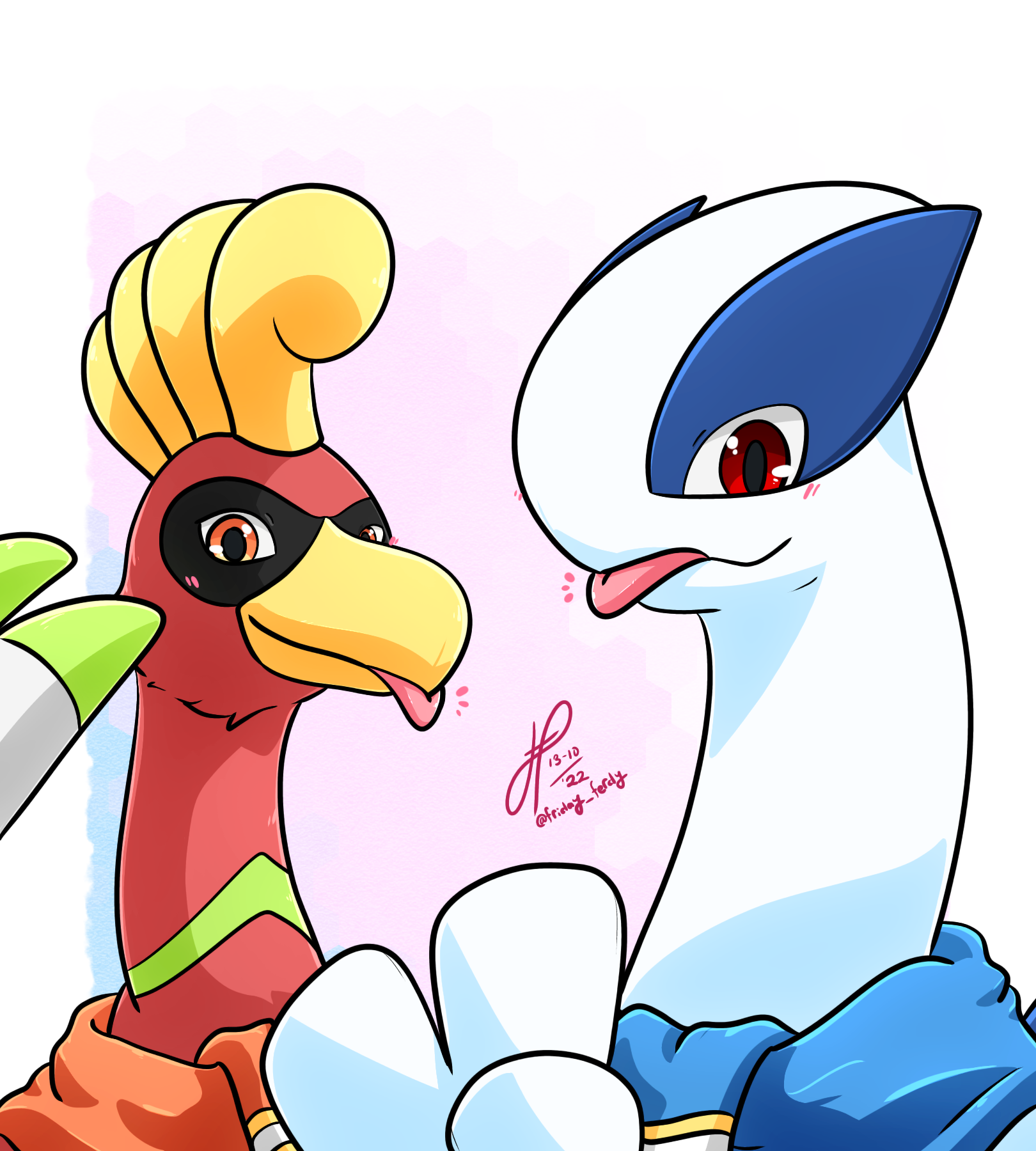 Chibi Lugia and Ho-Oh, Pokémon