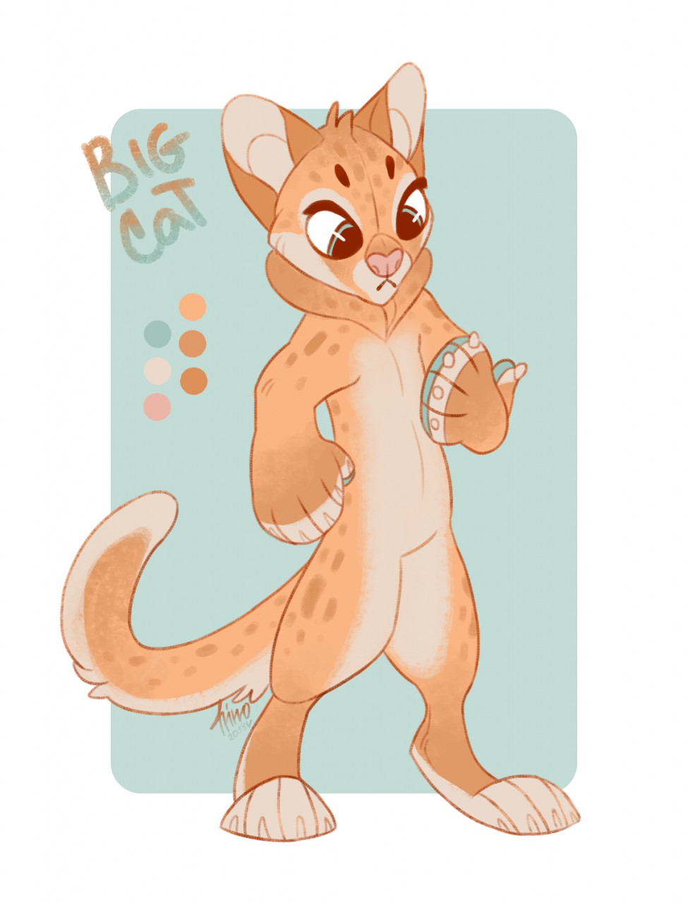 Big Cat Adopt [CLOSED] - day 6 [30 Day Challenge] by frirro -- Fur Affinity  [dot] net