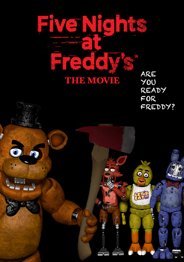 FNAF MOVIE POSTER by LoudQueen -- Fur Affinity [dot] net