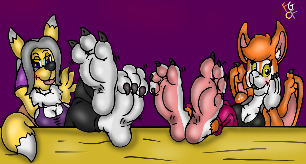 Beatrice and Jennys plump soles by fruitgems Fur Affinity dot net