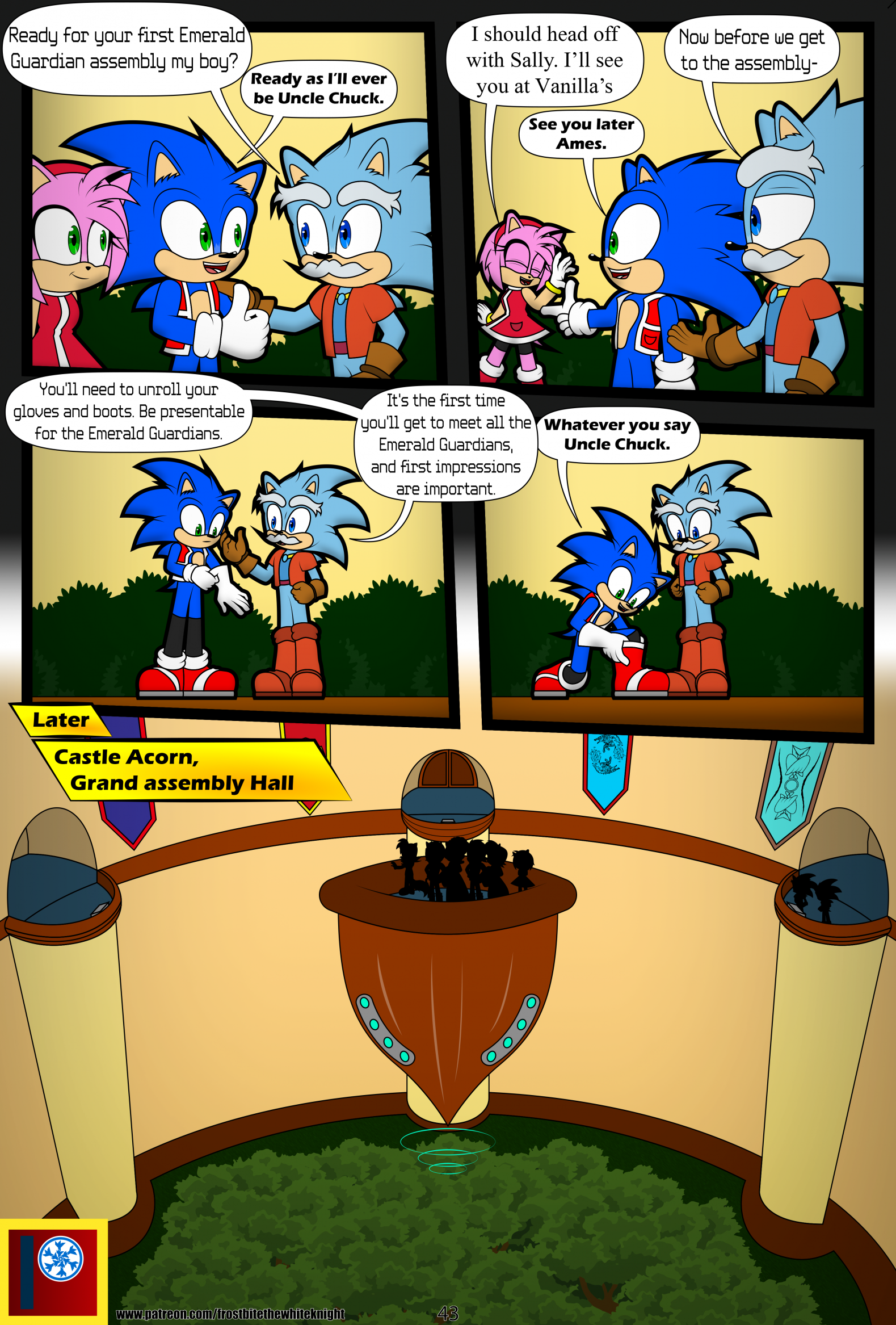 Sonic & Amy VS DeviantArt - SONIC BOOM EDITION (FT Tails) 