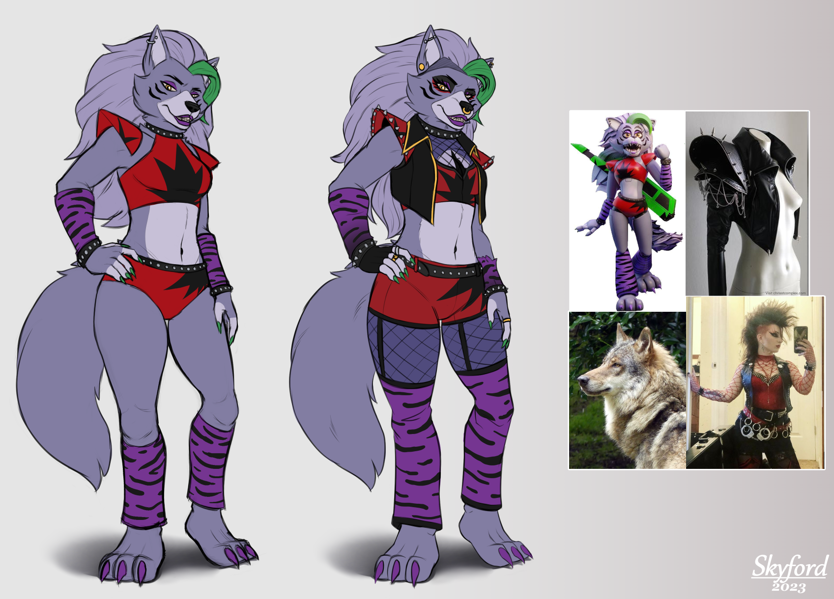 Roxanne Wolf Concept by FurbunnyDraws -- Fur Affinity [dot] net