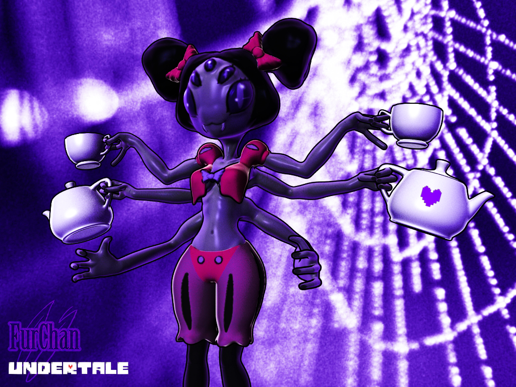 Undertale Muffet + Atmospheric by FurChan -- Fur Affinity [dot] net