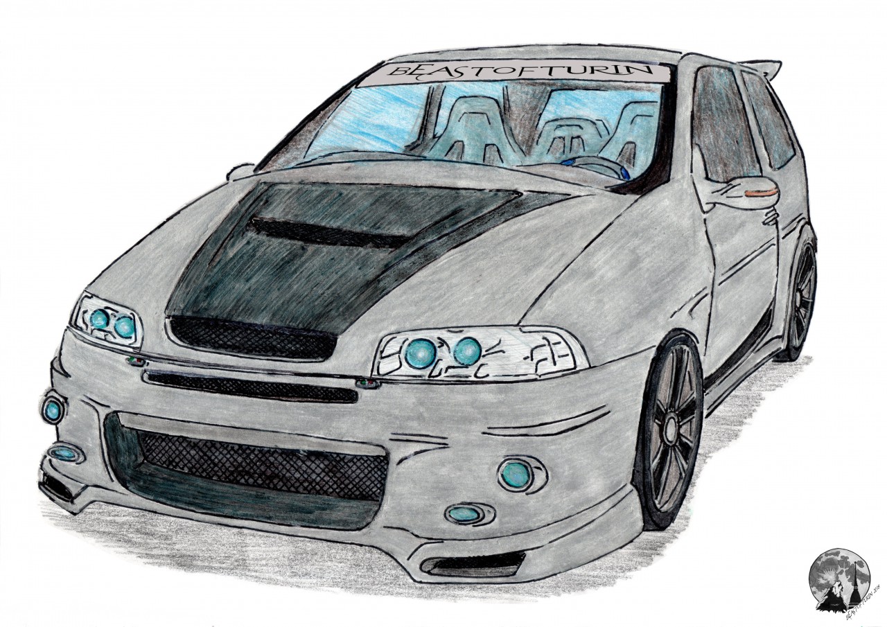 Fiat punto tuning by donzy114 on DeviantArt