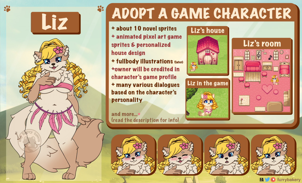 ADOPT FROM THE GAME [SOLD] by FurryBakery -- Fur Affinity [dot] net