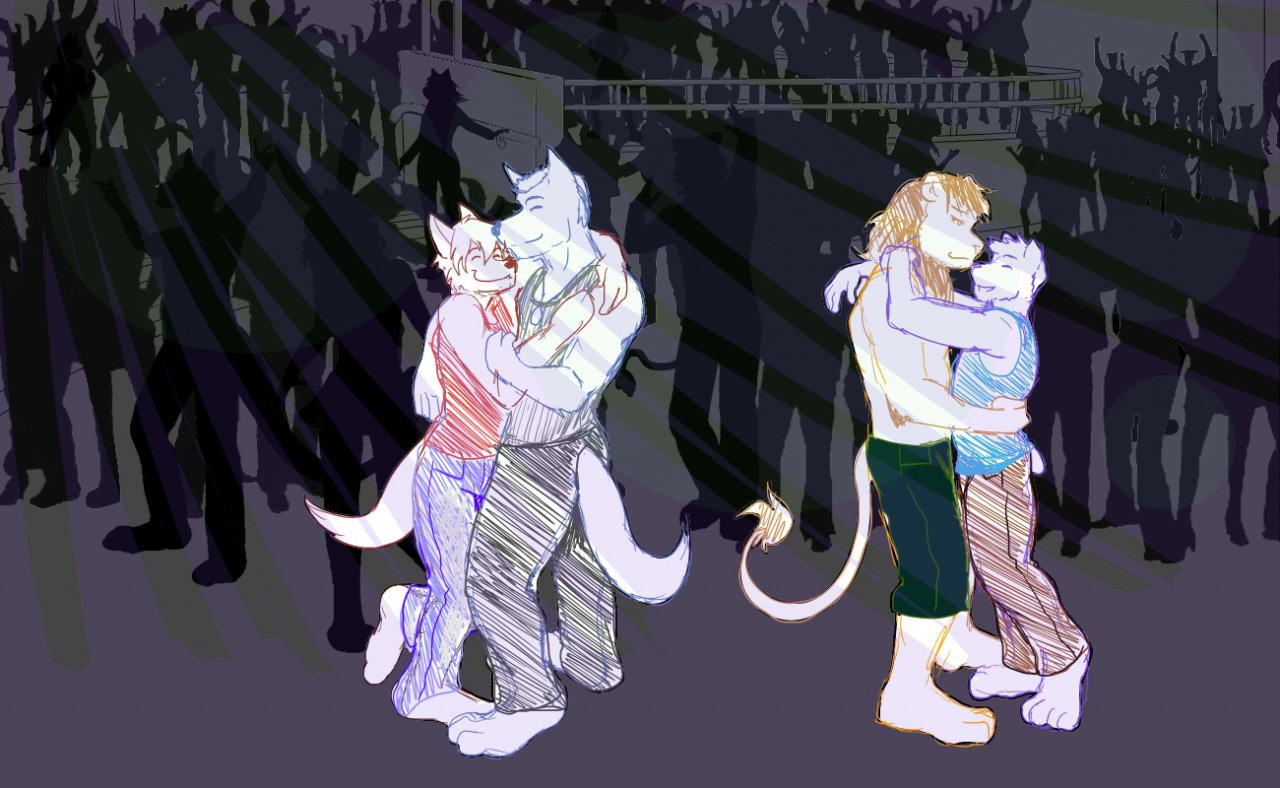 Club Pulse Furry~(work in progress) by Furrybluewolf -- Fur Affinity [dot]  net