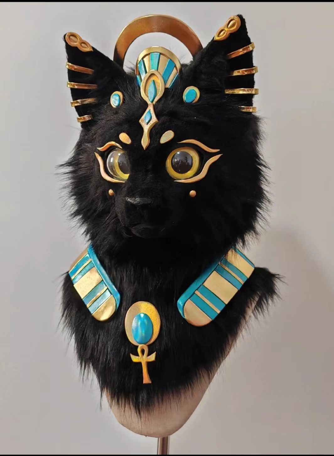 Mysterious Egyptian Black Cat by FurryCraftStudio -- Fur Affinity [dot] net