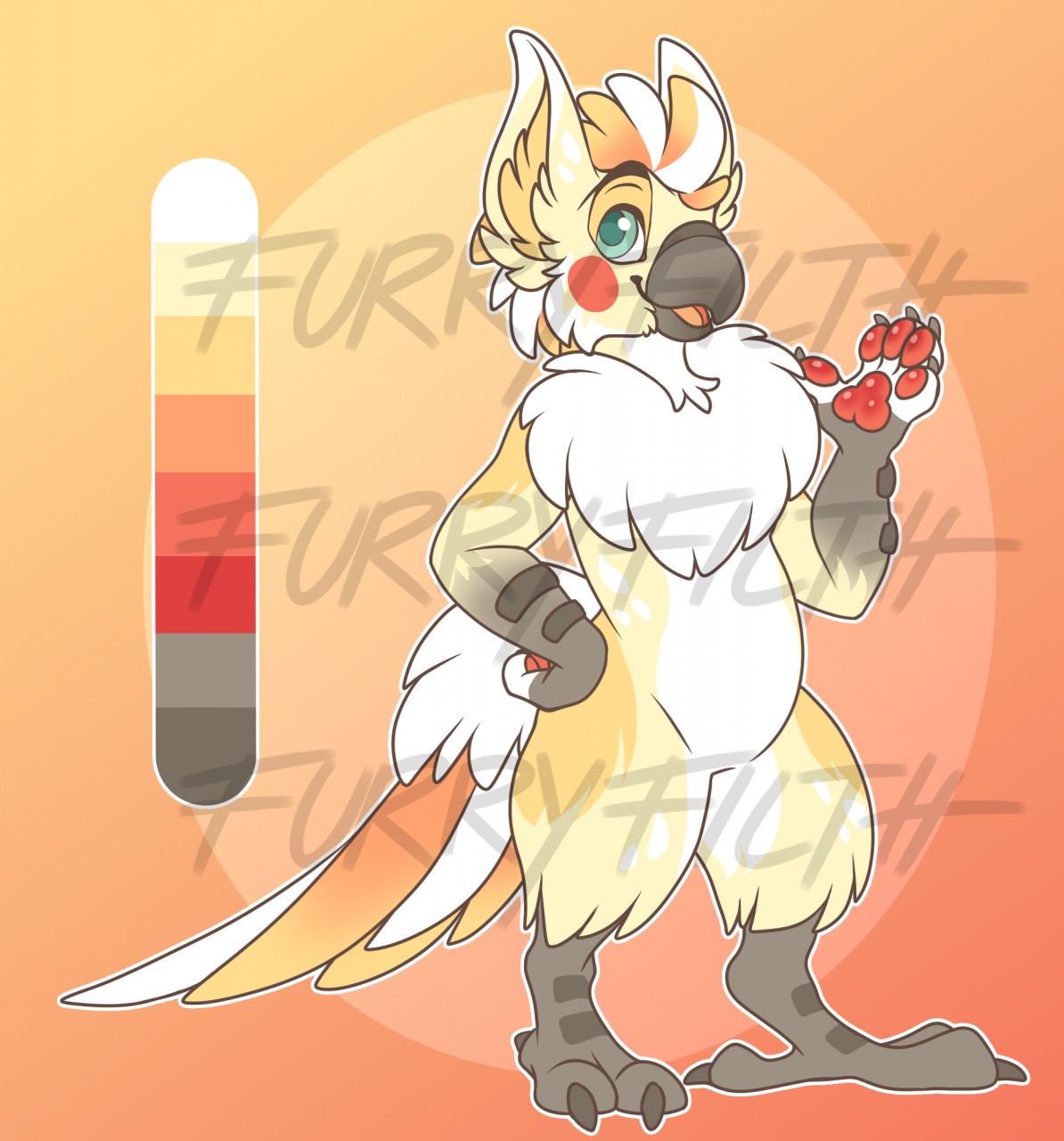 Digital Adopt Furry Art Fursona Character Adopts Design 