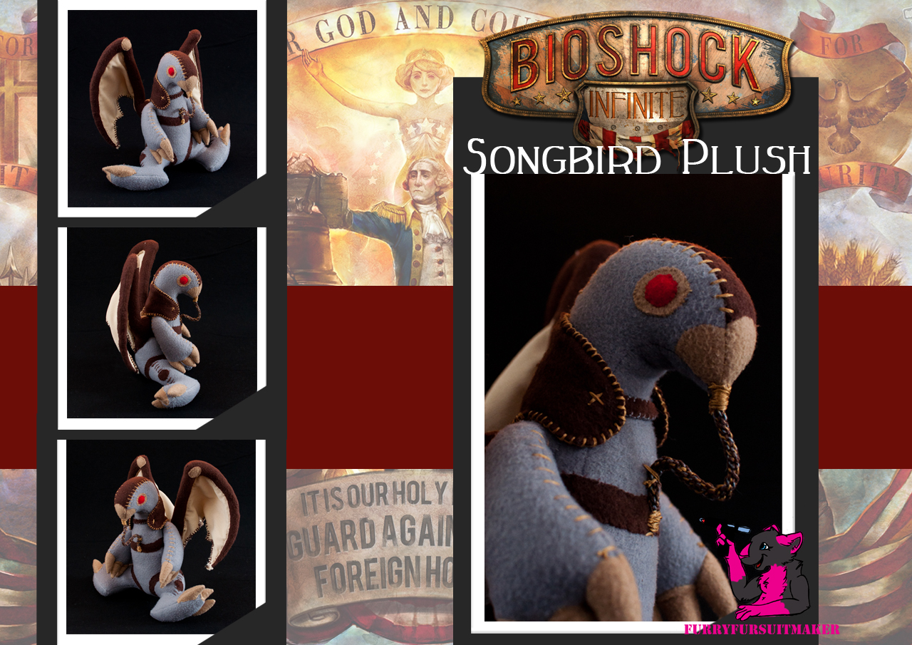 Bioshock Infinite Songbird Plush By Furryfursuitmaker Fur Affinity Dot Net