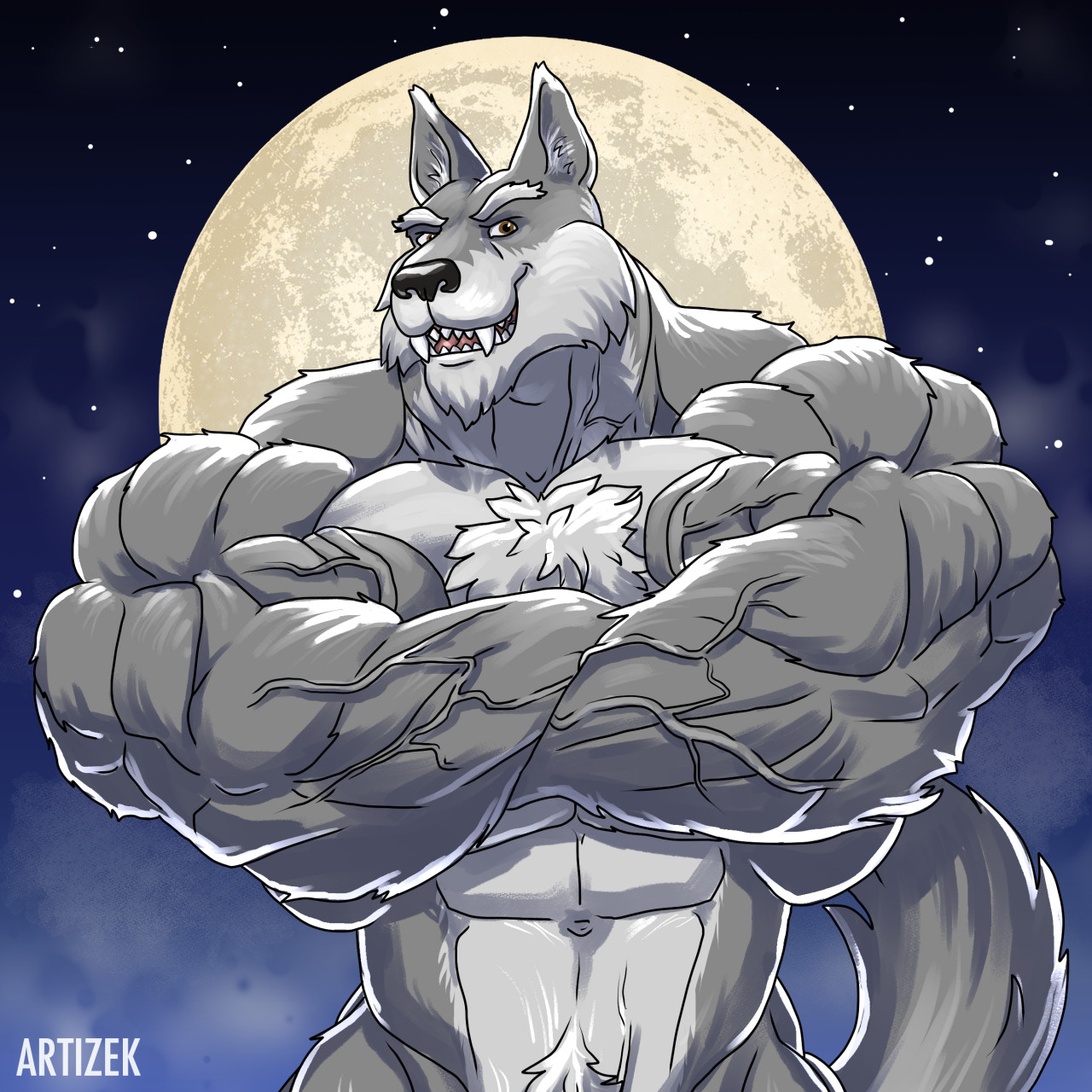 Muscle wolf