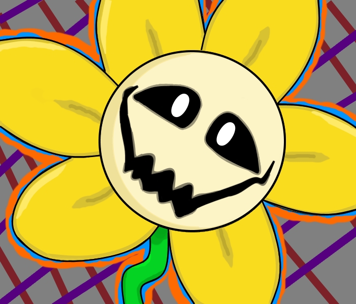 How to Draw Flowey - Undertale 