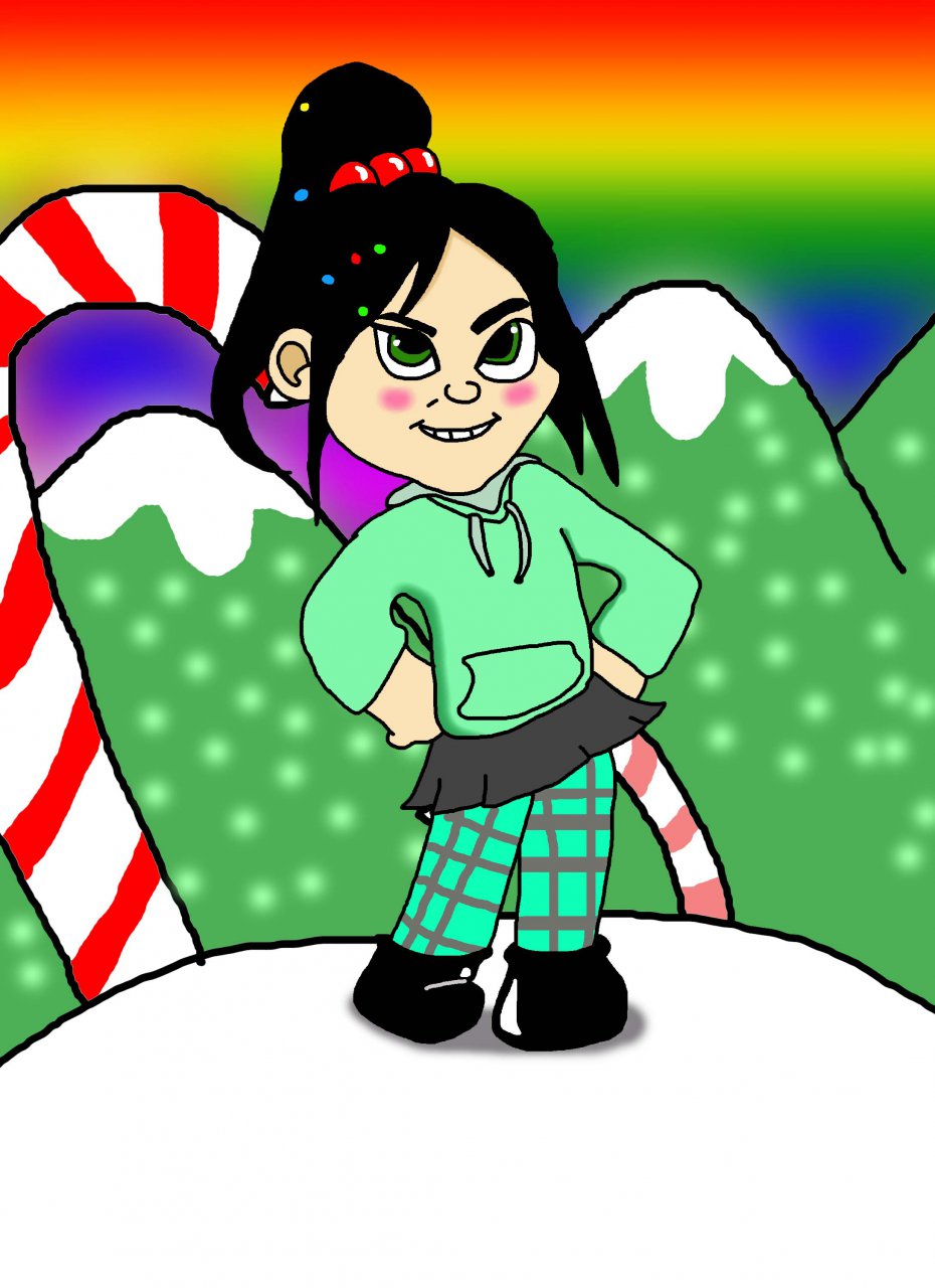 Vanellope Von Schweetz by FurryLovePup -- Fur Affinity [dot] net