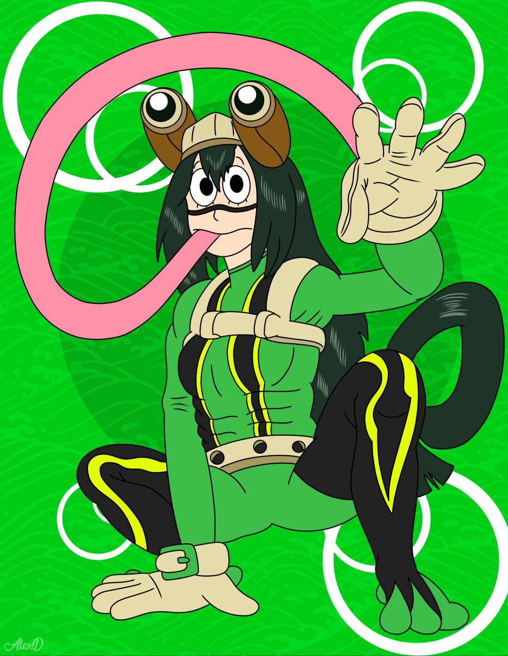 Tsuyu Asui by FurryLovePup -- Fur Affinity [dot] net