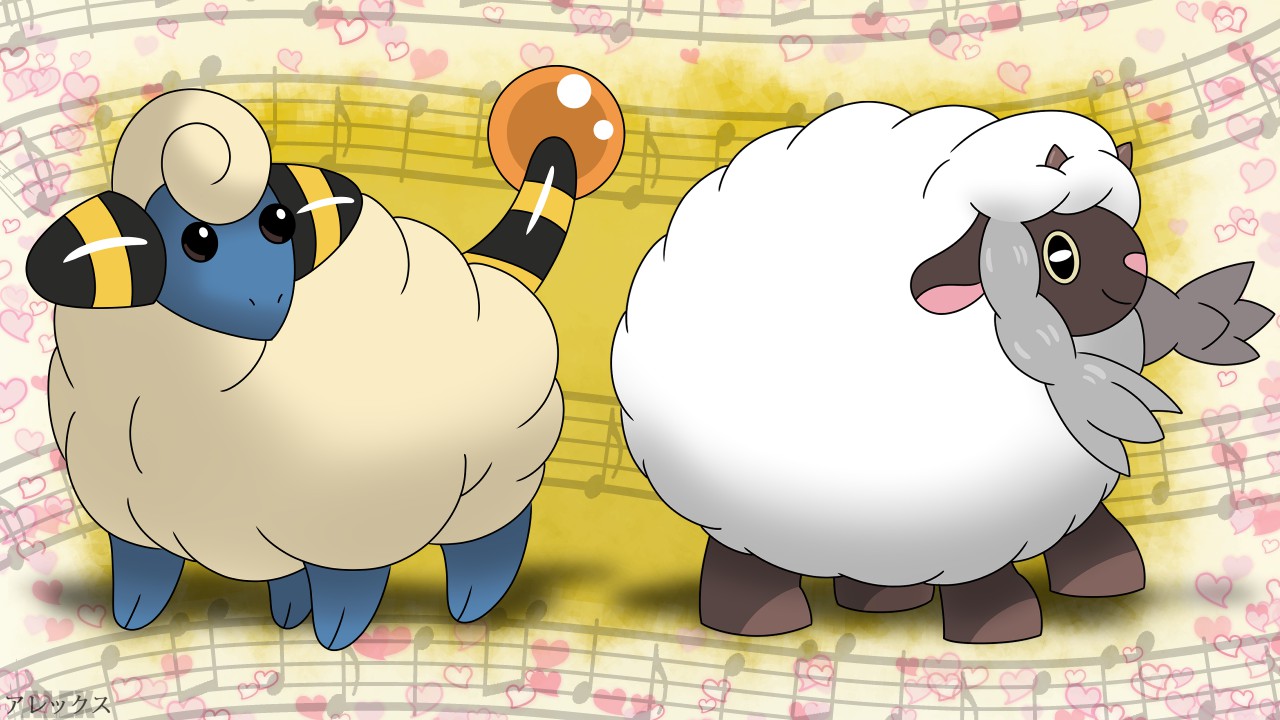 Mareep And Wooloo By Furrylovepup Fur Affinity Dot Net