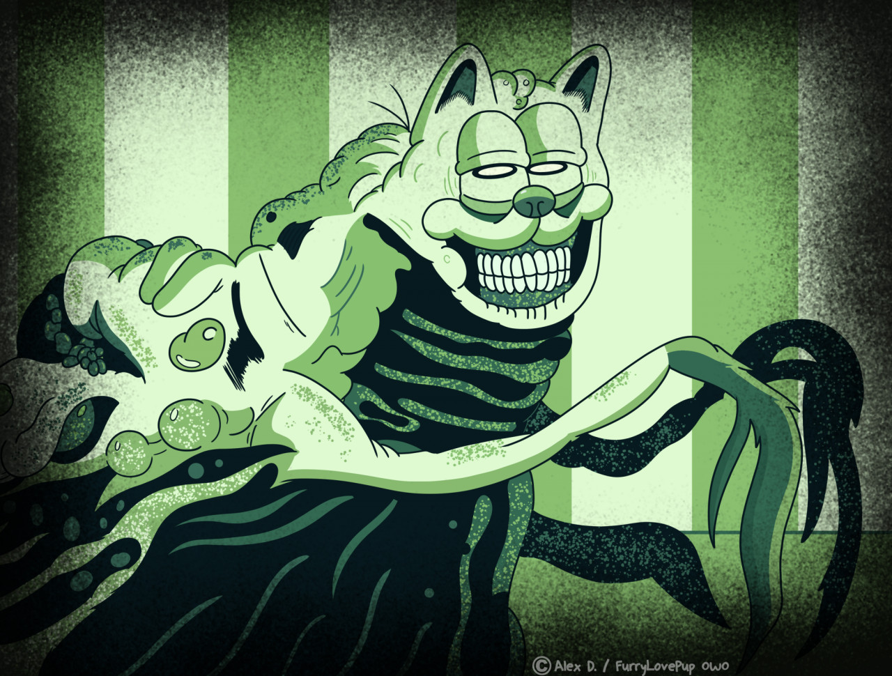 Garfield Horror by FurryLovePup on DeviantArt