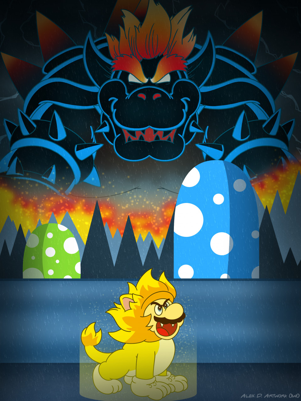 Giga Cat Mario by FurryLovePup -- Fur Affinity [dot] net