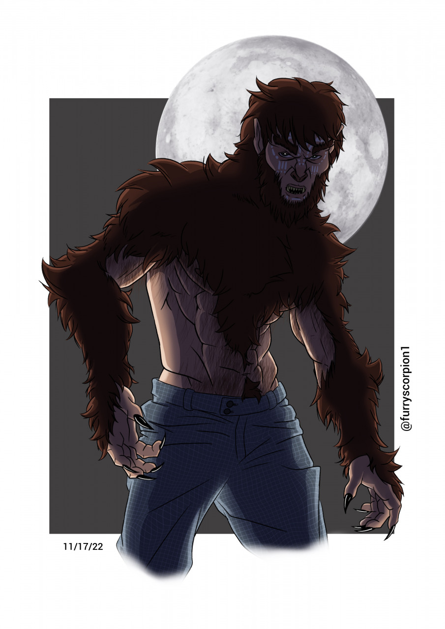 Night Of The Werewolf by -CedarWolf -- Fur Affinity [dot] net