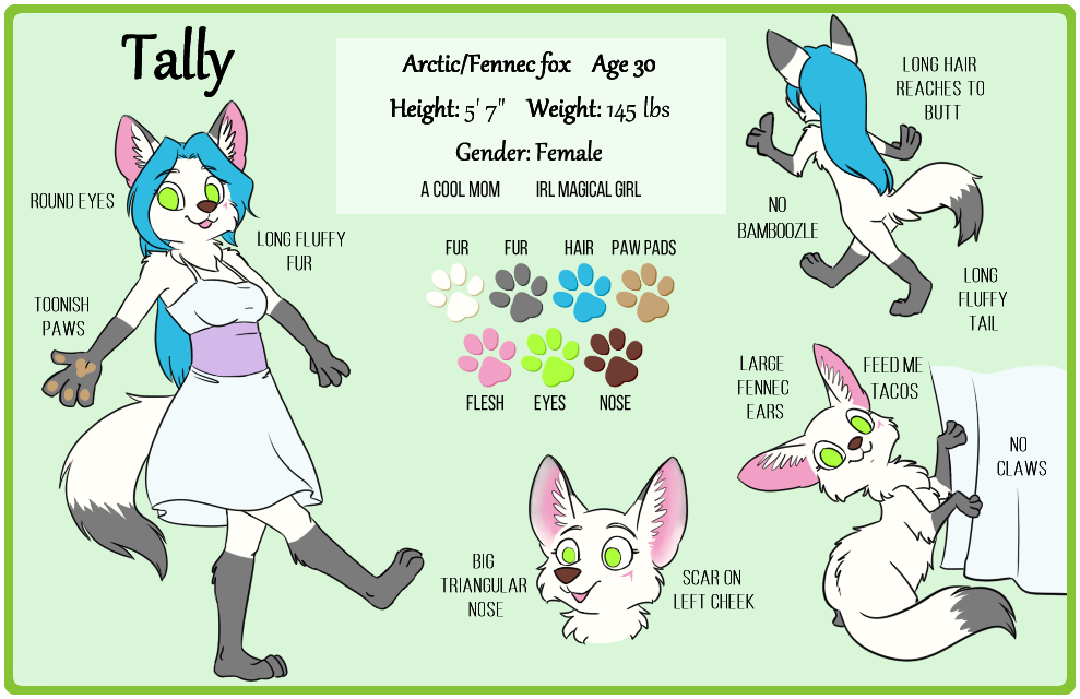 Tally Half Page Ref