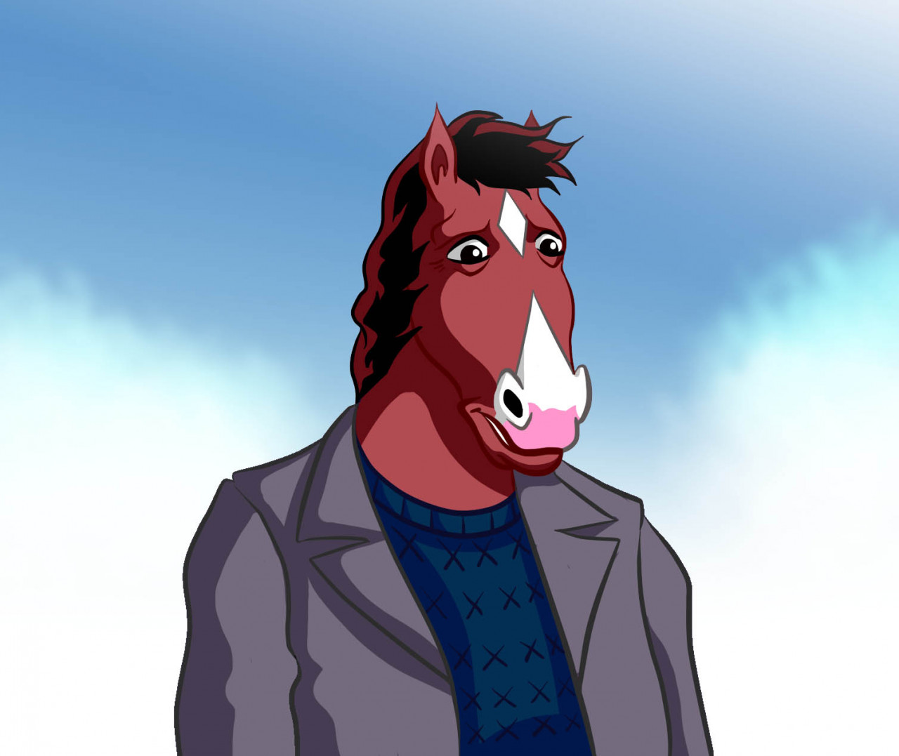 Bojack Horseman by Furshide -- Fur Affinity [dot] net