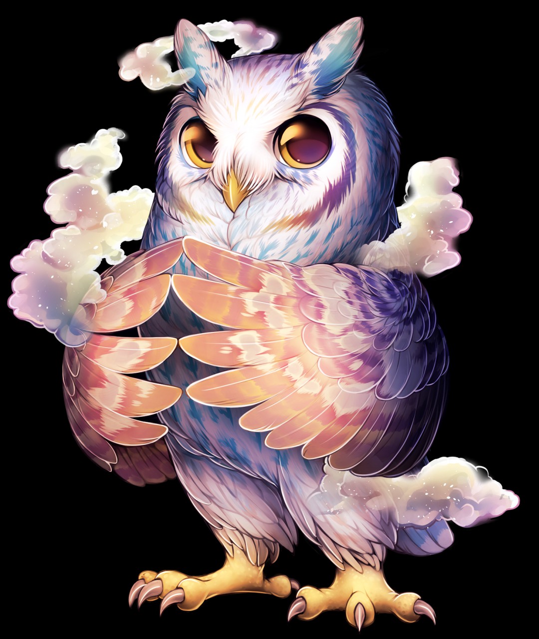 Faux Snowy Owl Feathers by Ormspryde -- Fur Affinity [dot] net