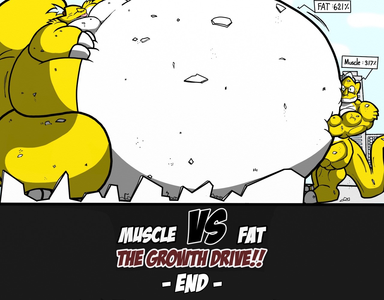 [growth Drive] Muscle Vs Fat End By Fushigidane Fur Affinity [dot] Net