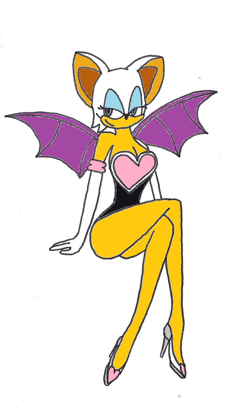 Rouge The Bat — neptuneking28: A Mighty the Armadillo redesign