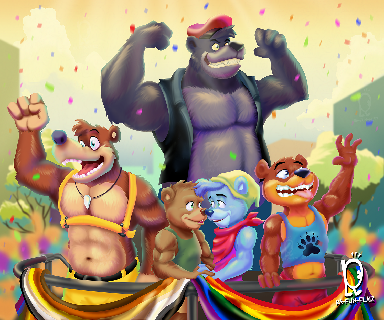 tHE bEAR pRIDE by fuzzycat -- Fur Affinity [dot] net