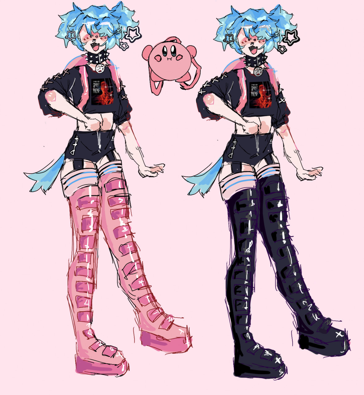 hatsune miku kirby kin baby boy ota!! by  -- Fur Affinity [dot] net