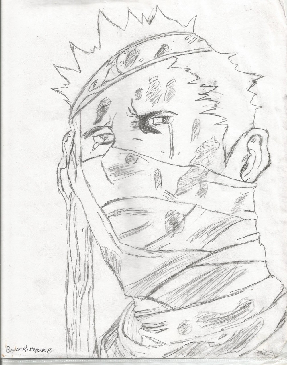 NARUTO DRAWING - Broken Pencil By Zeta