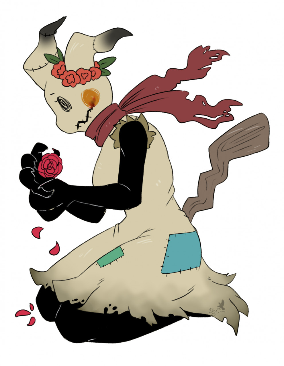 Shiny Mimikyu by incapacitatedVixen -- Fur Affinity [dot] net