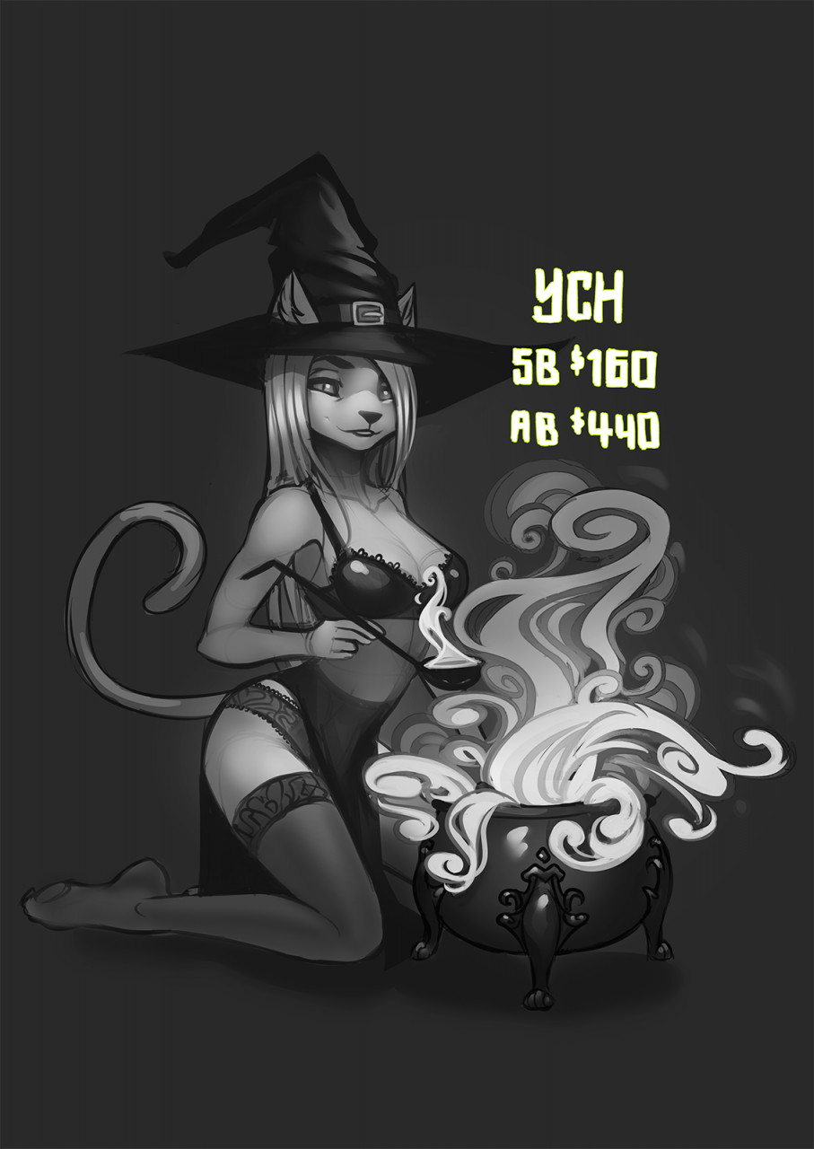 Halloween YCH by Gaiawolfess-NSFW -- Fur Affinity [dot] net