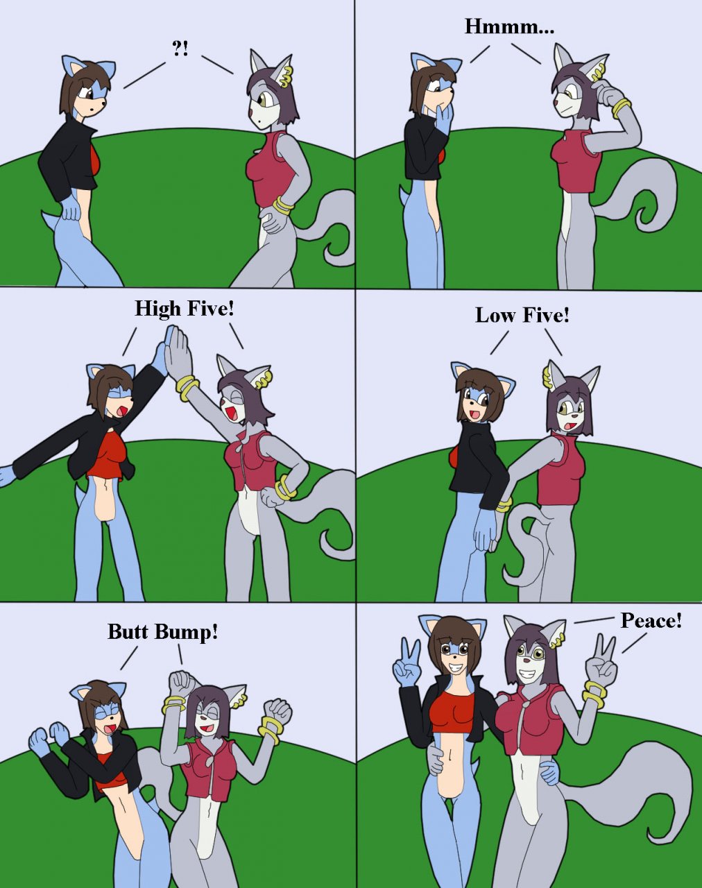 High Five! by gameboysage Fur Affinity [dot] net