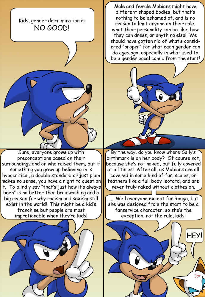Sonic's argument gets destroyed by Shadow, Sonic the Hedgehog