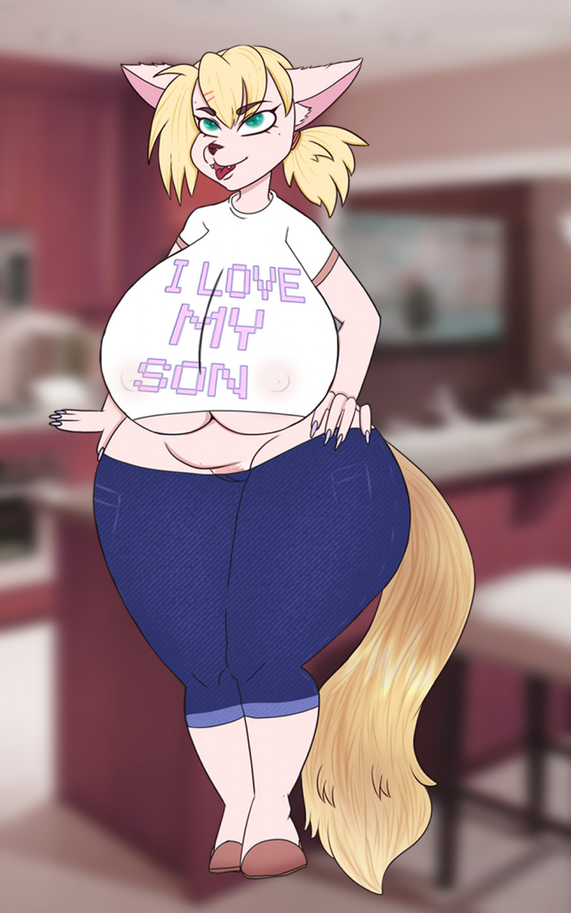 Busty Mama Milf by gamemaster19863 -- Fur Affinity [dot] net