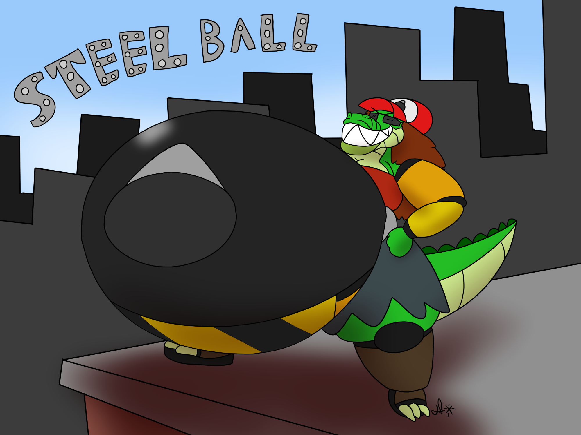 Steel Ball the Superhero by gamemaster19863 -- Fur Affinity [dot] net