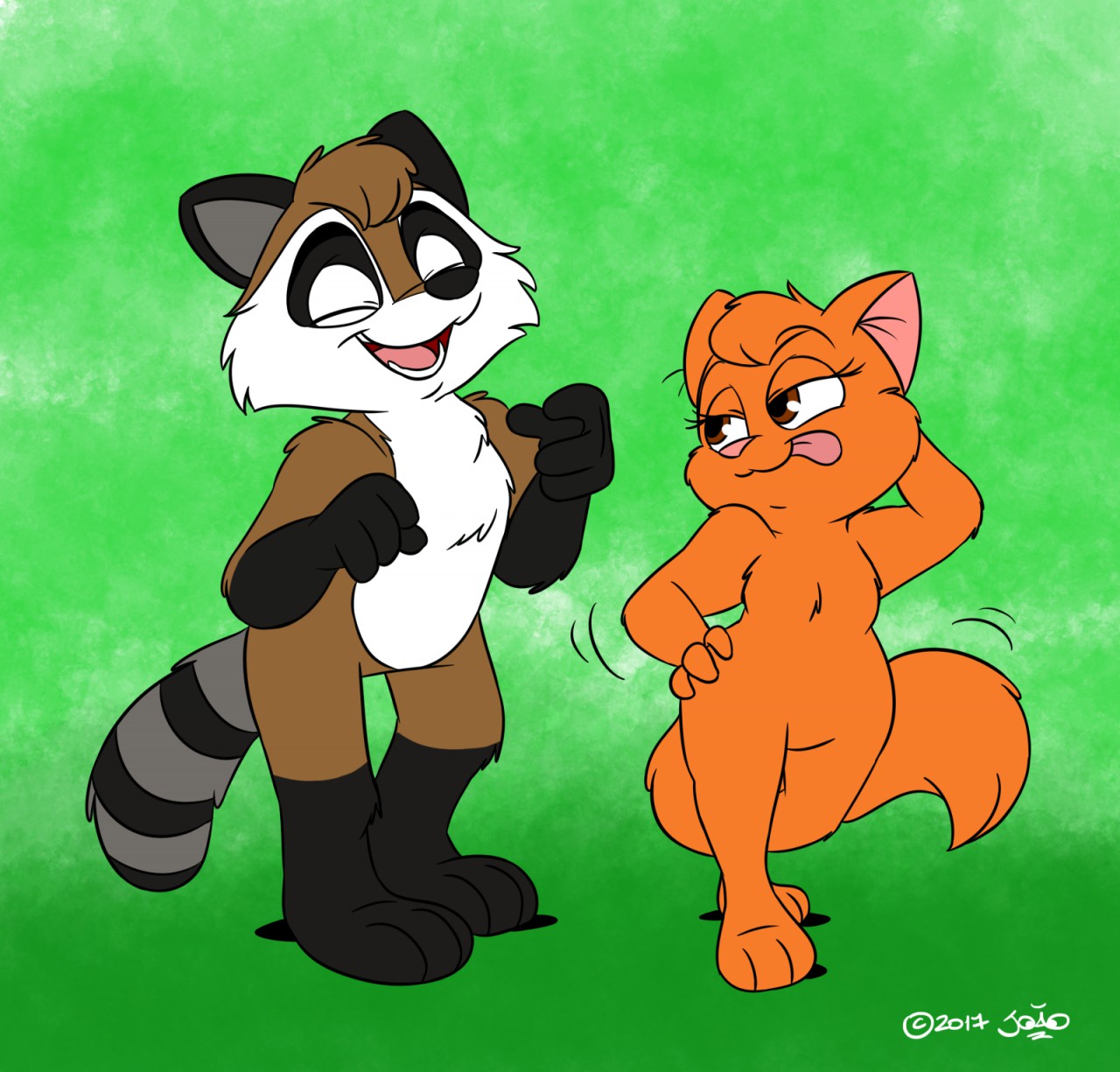 Cartoon Naked!! by gamesport88 -- Fur Affinity [dot] net