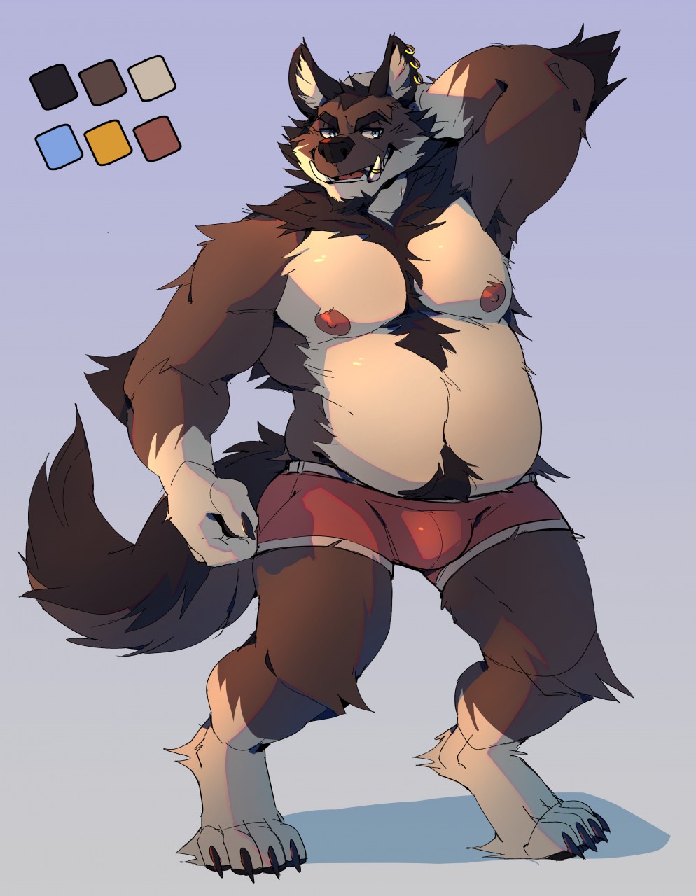 Djego The Werewolf sfw by Gangerr Fur Affinity dot net