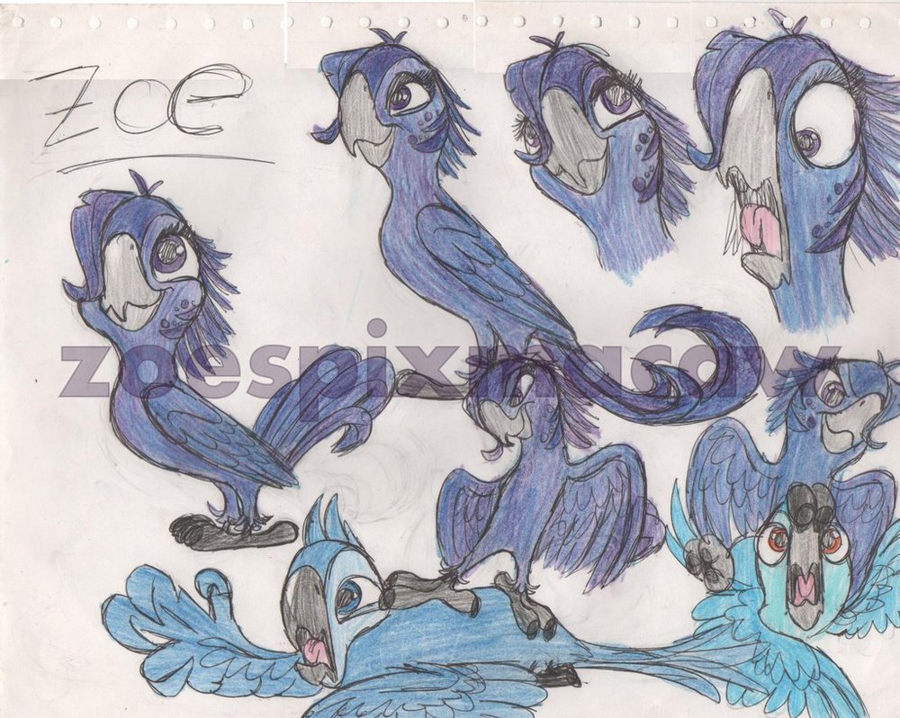 Rio 2 Bonus Roberto And Brittany S Daughter Zoe By Gangstagaming Fur Affinity Dot Net