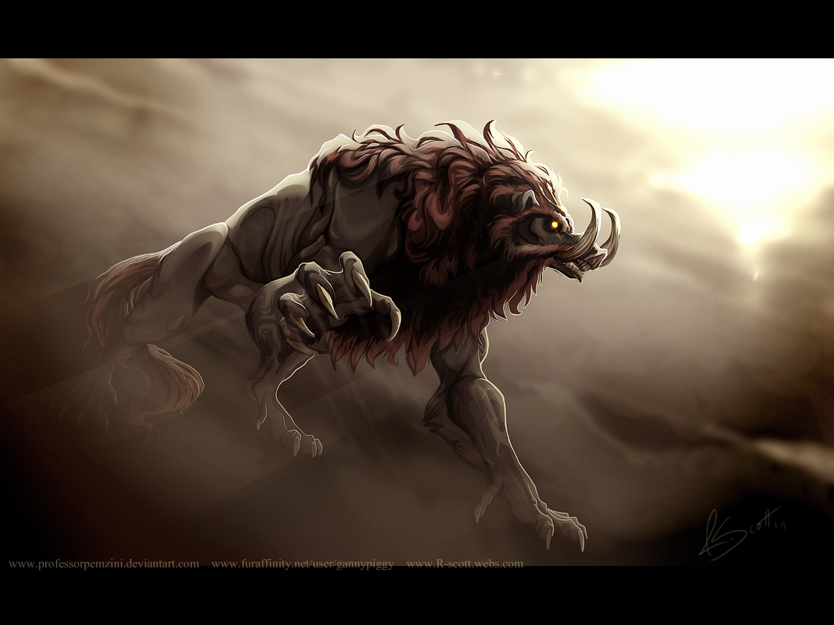 The Obsidian Beast - Ganon by GannyPiggy -- Fur Affinity [dot] net