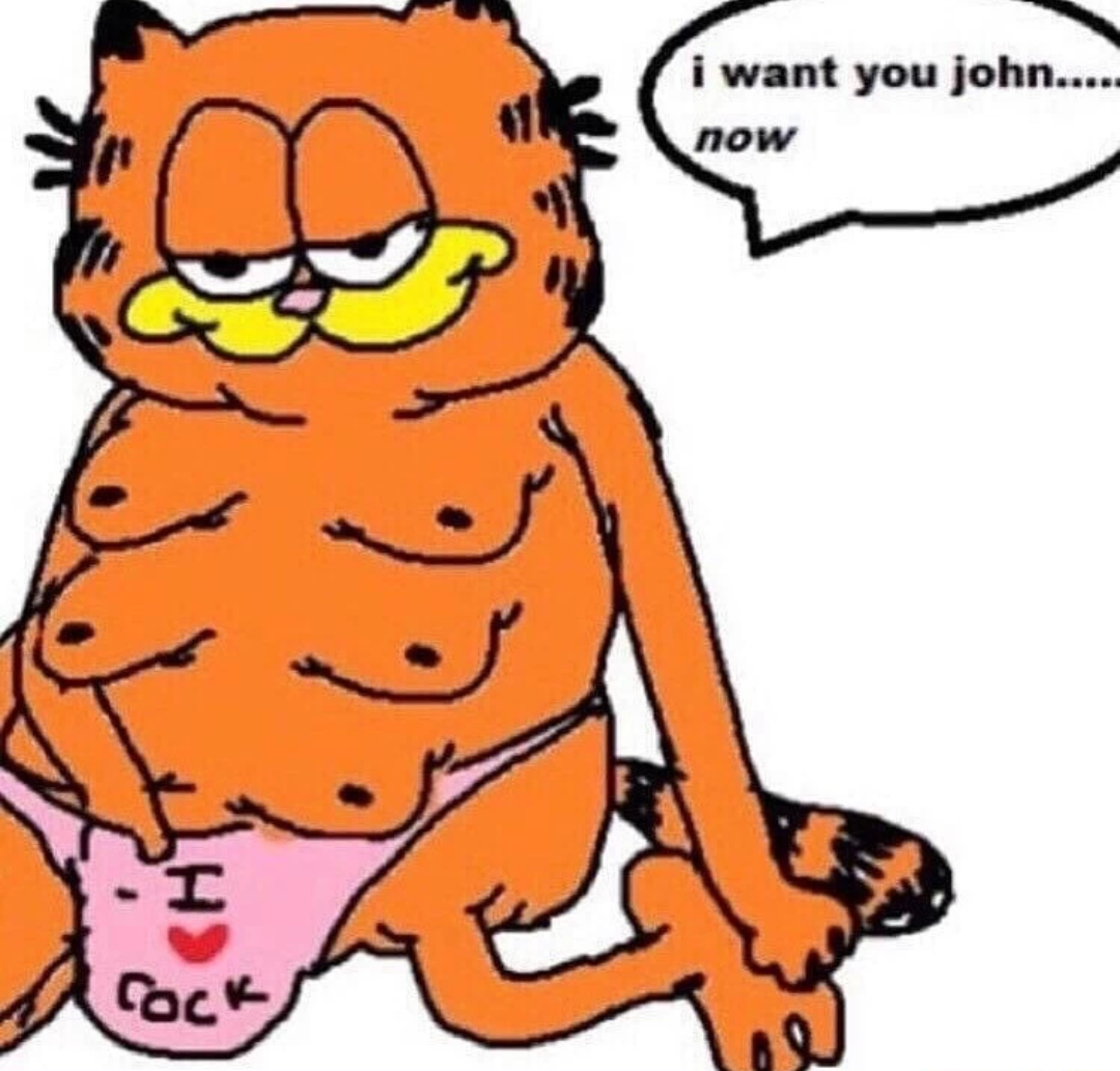 I love cock, Jon by GarfieldOfficial -- Fur Affinity [dot] net