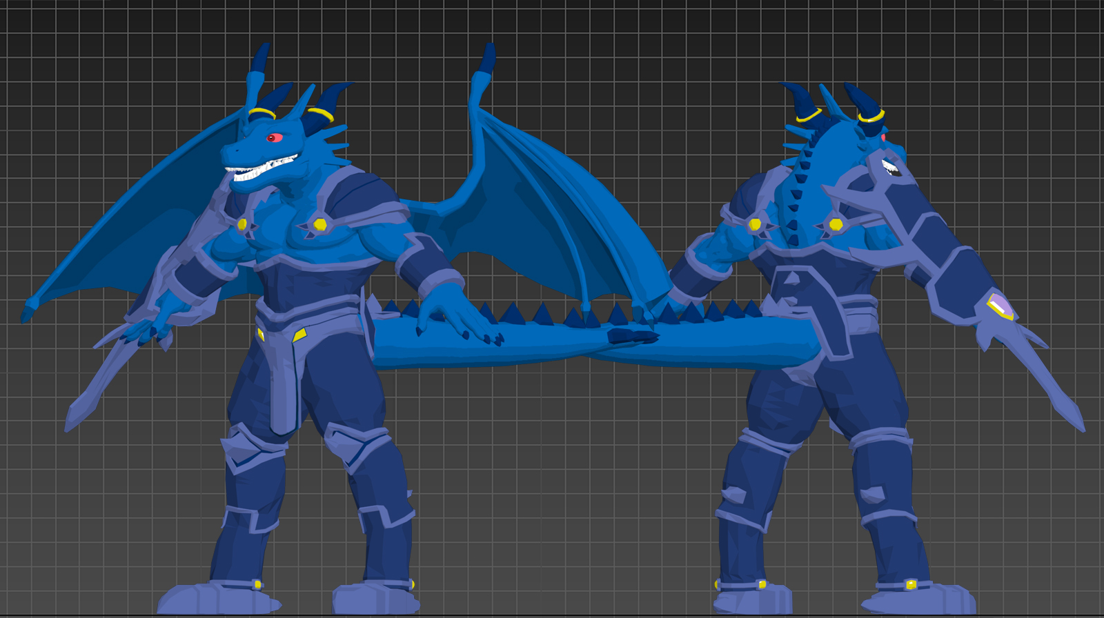 anime dragon armor