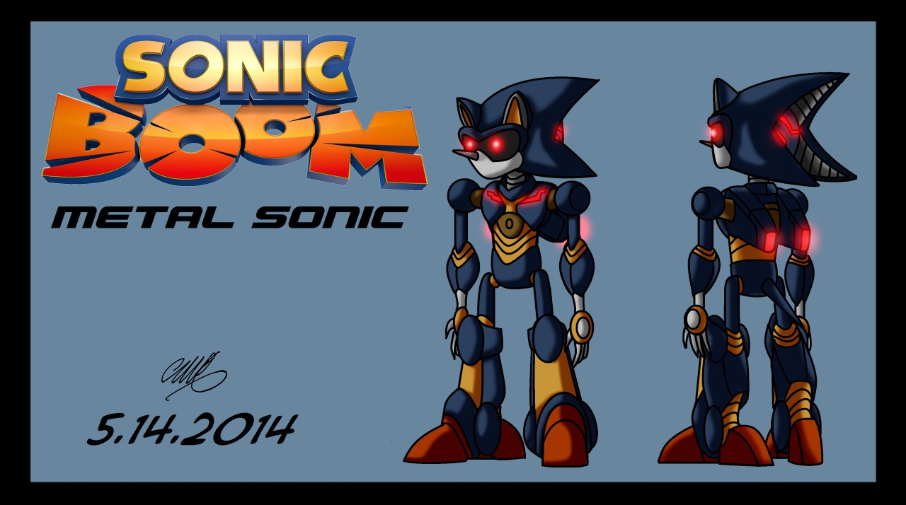 Metal Sonic (Sonic Boom) Fan Casting