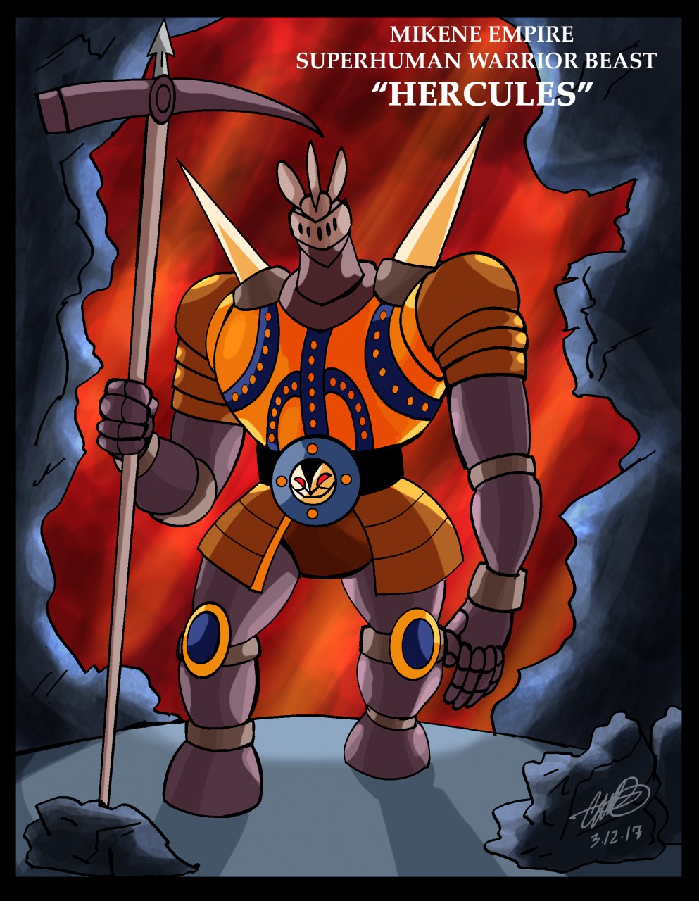 Mazinger Series - Mikene Empire Warrior Beast Hercules by 