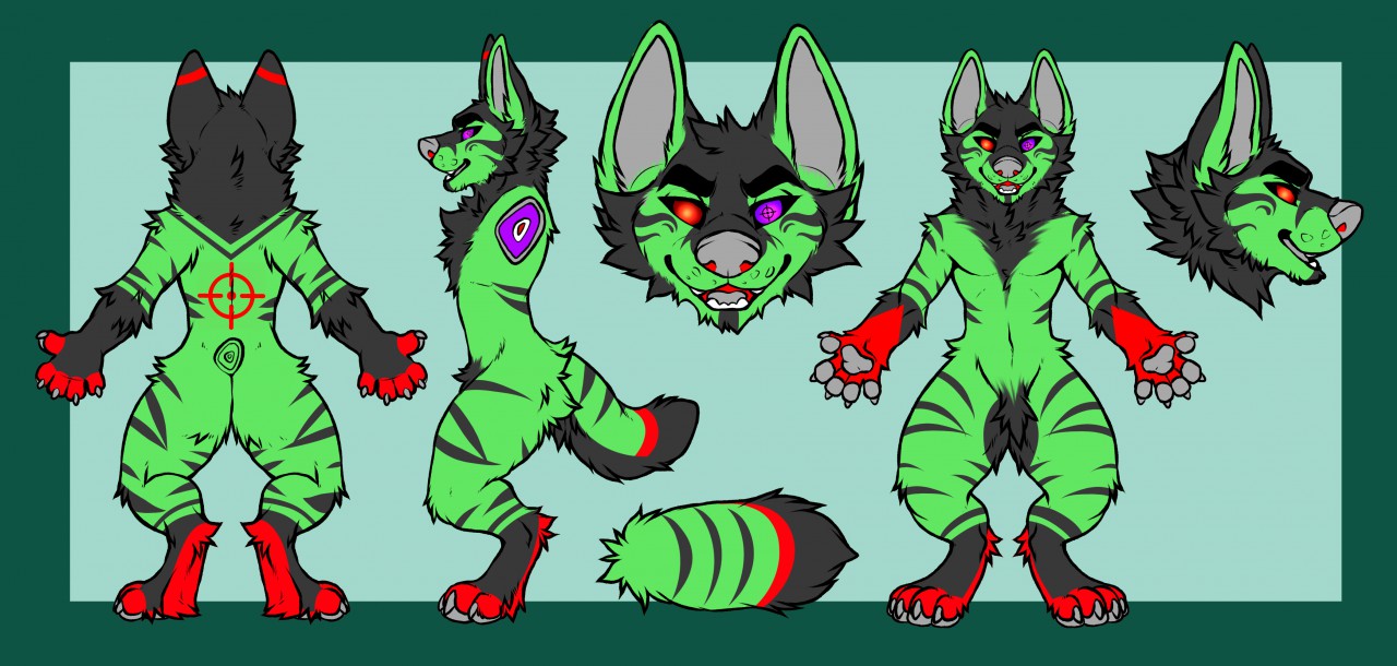 Crossfur Ref By Gearsypoodrox -- Fur Affinity [dot] Net