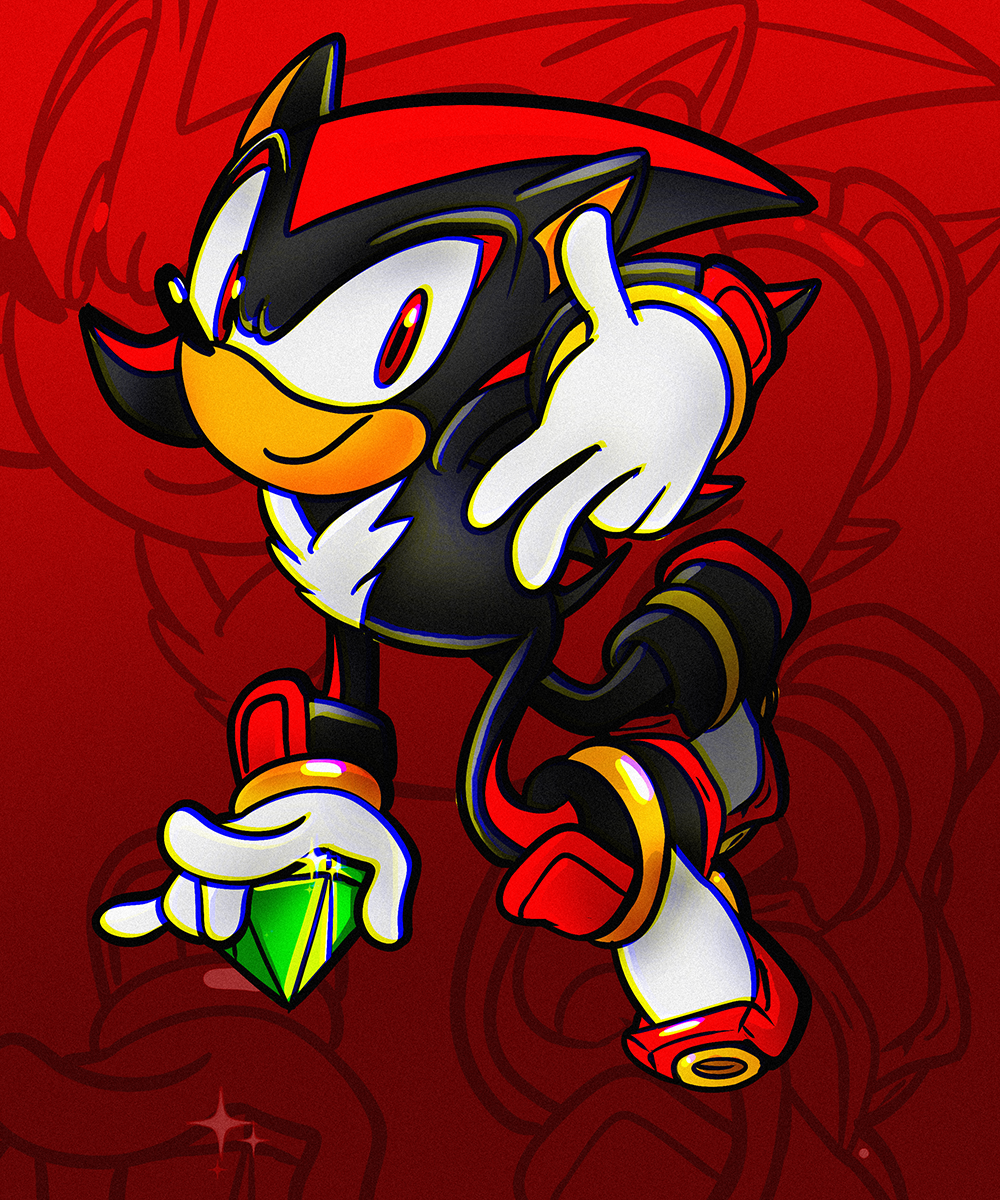 cool Shadow the Hedgehog fanart