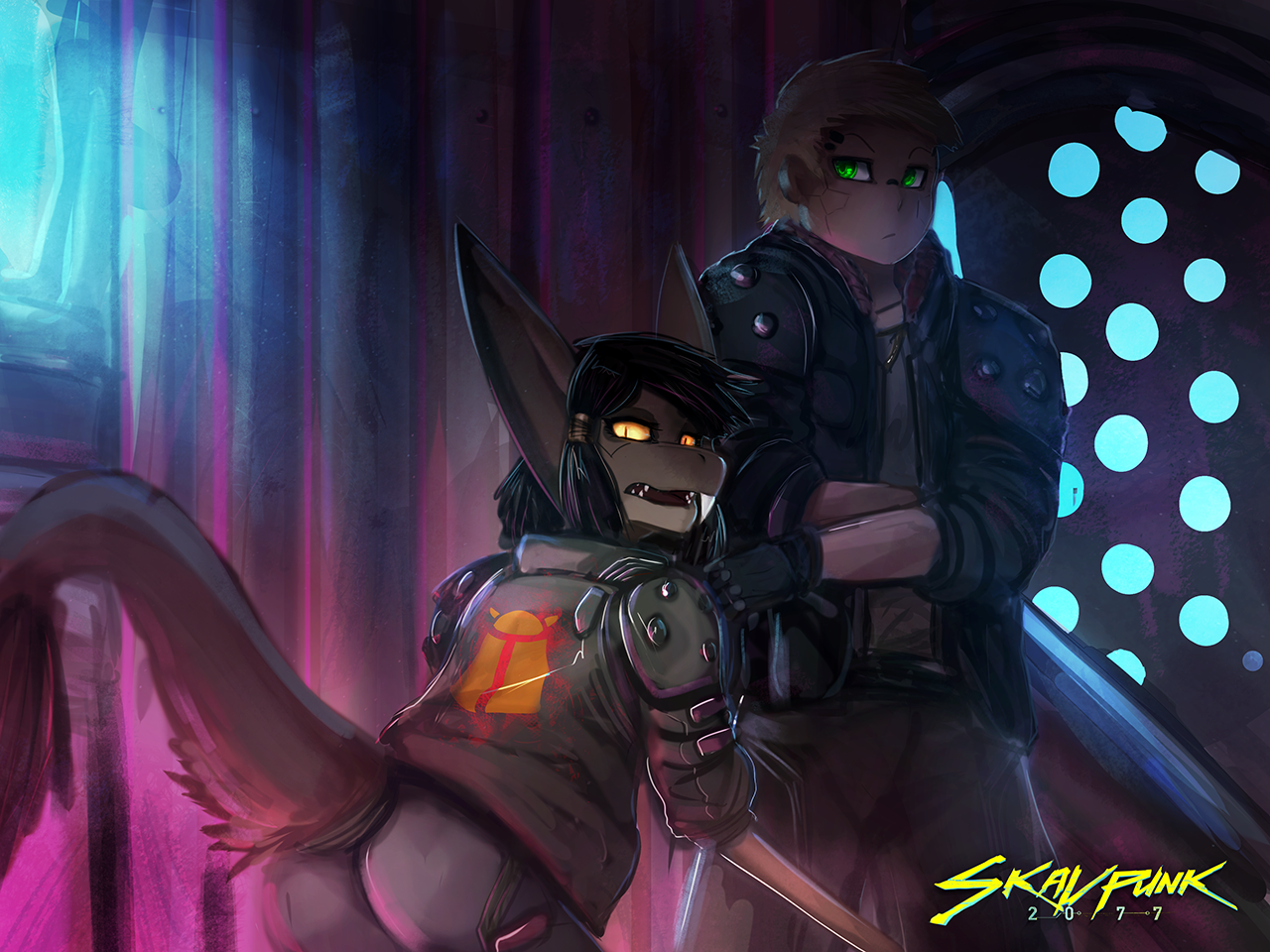 SkavPunk 2077 by General-Irrelevant -- Fur Affinity [dot] net