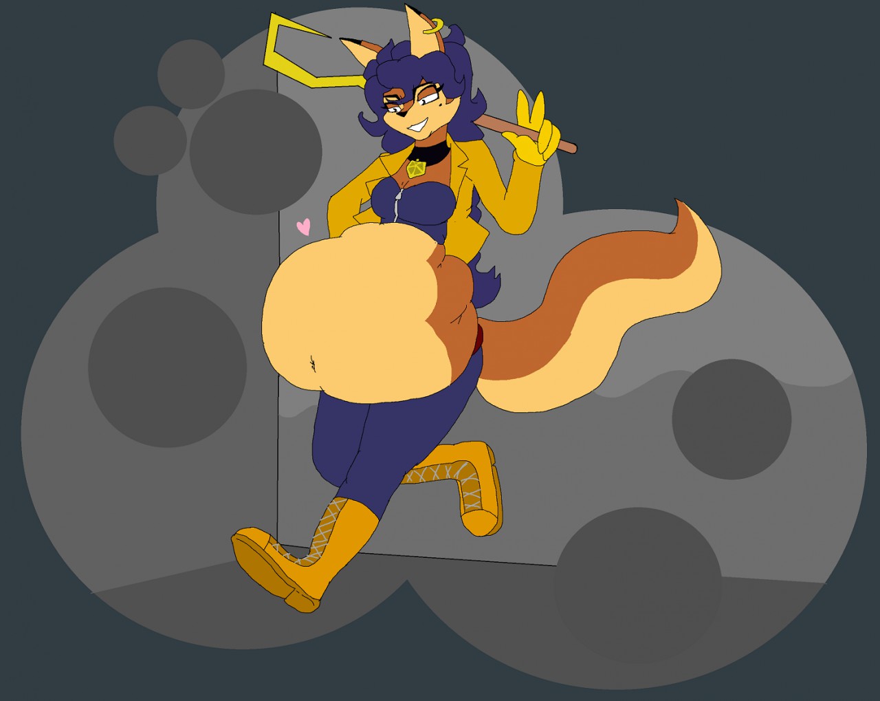 Carmelita catches Sly by Generalsalert -- Fur Affinity [dot] net