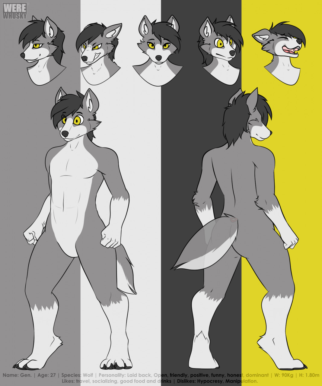 Ref nude SFW by Generic_Transformationz -- Fur Affinity [dot] net