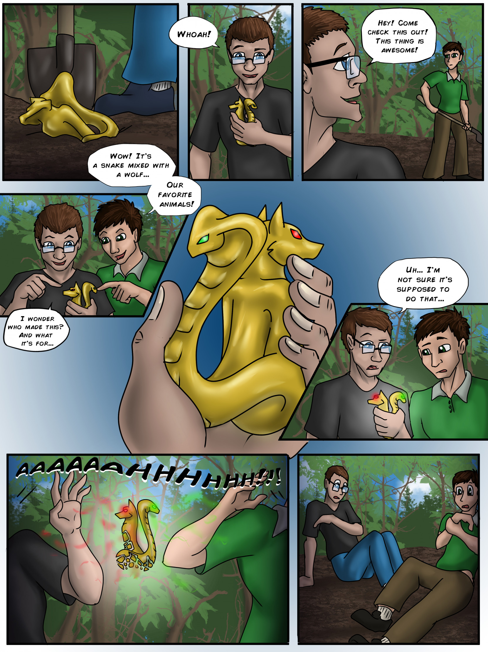 A Strange Find (1/6) by GenghisConz -- Fur Affinity [dot] net