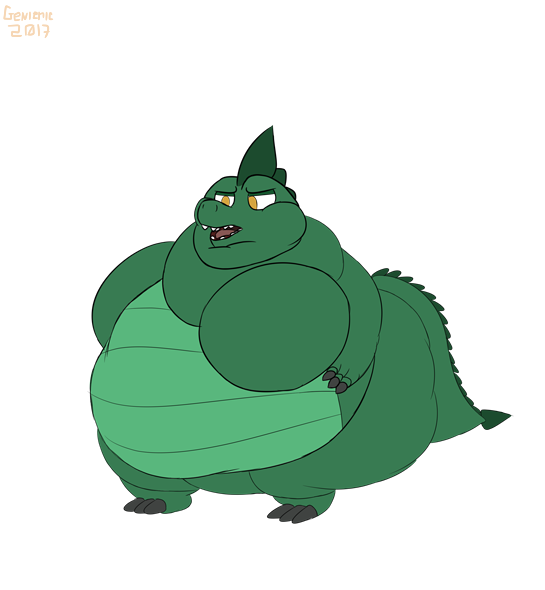 Fatty Gator by Genieric -- Fur Affinity [dot] net